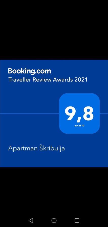 Apartman Skribulja Zupanja Eksteriør bilde